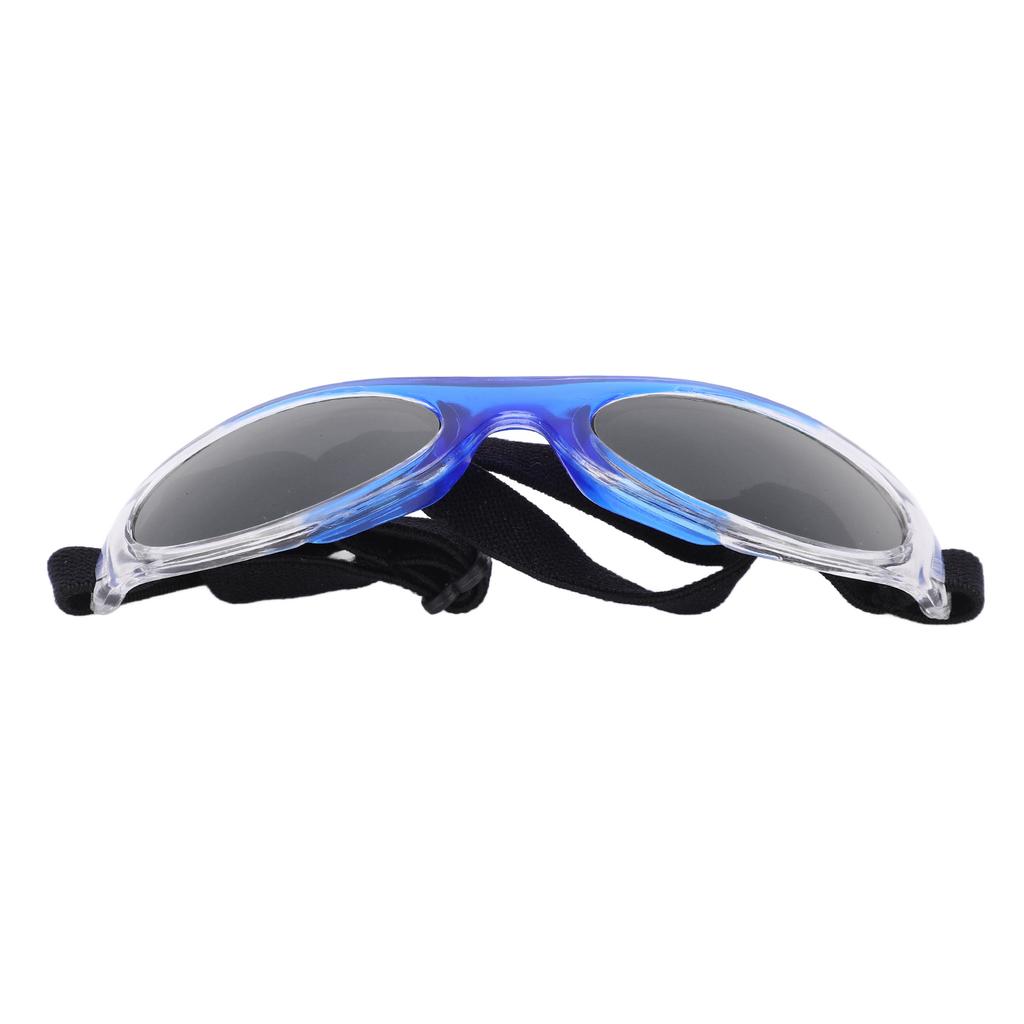 Dog Sunglasses UV Protection Dog Goggles Eye Wear Protection with Adjustable Strap for Small DogBlue Gray