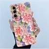 For Tecno Camon 18 18T 18P 18 Primer Phone Case CH7 CH6 Cover Fashion Simplicity Oil Painting Floral Soft Silicone Shell Fundas