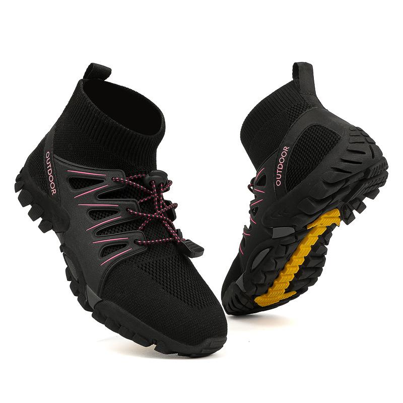 Unisex Mid-Cut Non-Slip Breathable Outdoor Hiking & Fishing Shoes