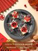 2026 Year of the Horse Festive Snowflake Candy Packaging Bag for Spring Festival Nougat Cookies.