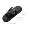 Bluetooth Handsfree Car Kit Wireless Bluetooth Adapter Receiver Speakerphone MP3 Music Player with Car Sun Visor Clip Auto Accessories Car Bluetooth