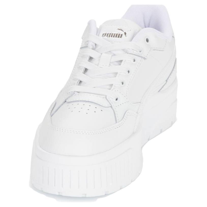 Puma Karmen II Abrasion Resistant Low Top Casual Shoes Women's White 397461-02