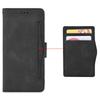 For TCL 501 Leather Case with Multiple Card Slots Folio Flip Wallet Phone Cover