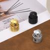 uxcell Metal Guitar Knobs Inch Universal Volume Tone Knobs Bass Speed Control for Guitar and Bass with Gold 1/4 Wrench, 4pcs,