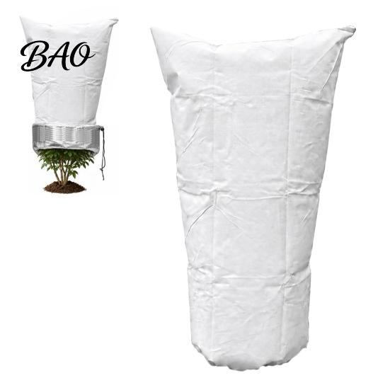 Garden Shrub Shield for Cold Winter Plant Freeze Protection Bag with Insulation Aluminum Liner And Drawstring Closure, Frost Blanket Cover Insulated
