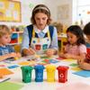 Trash Can Toy 4Pcs Mini Desk Garbage Sorting Recycling Bin Tiny Wastebasket for Kids Toddler Early education toys Birthday Gifts