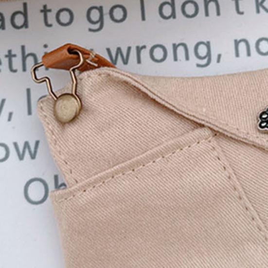 Oblečení pro panenku 17cm La Bubu Rybářský klobouk a sada overalů