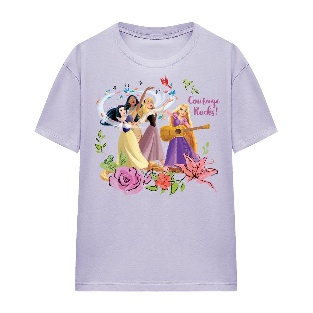 Disney Princess Womens/Ladies Snow White Pocahontas Sleeping Beauty T-Shirt