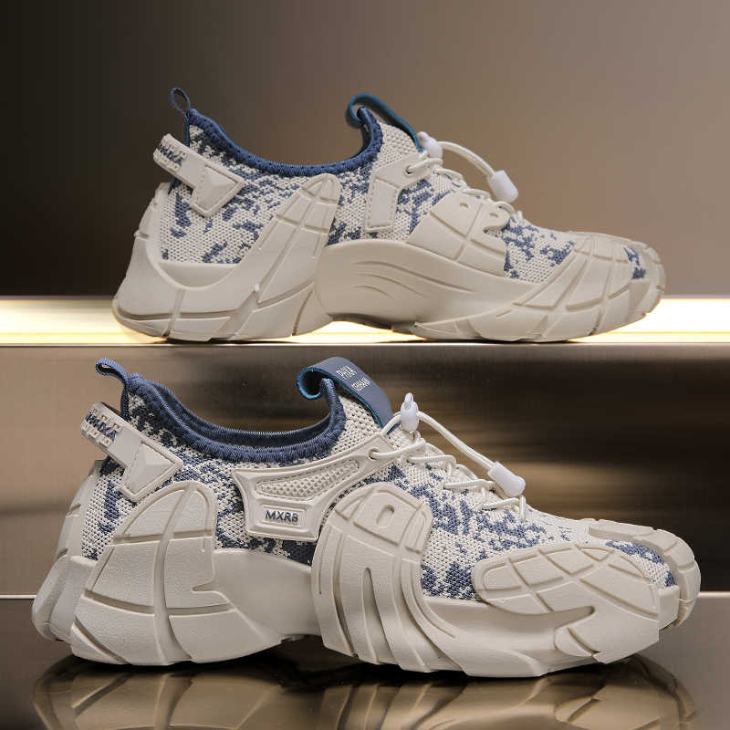 Fashion Fall Lace-up Man Brand Shoes Vulcanize Men's Boots Lux Sneakers Sport Racing Krasofka Shows New Year's Loofers Sporty Pie