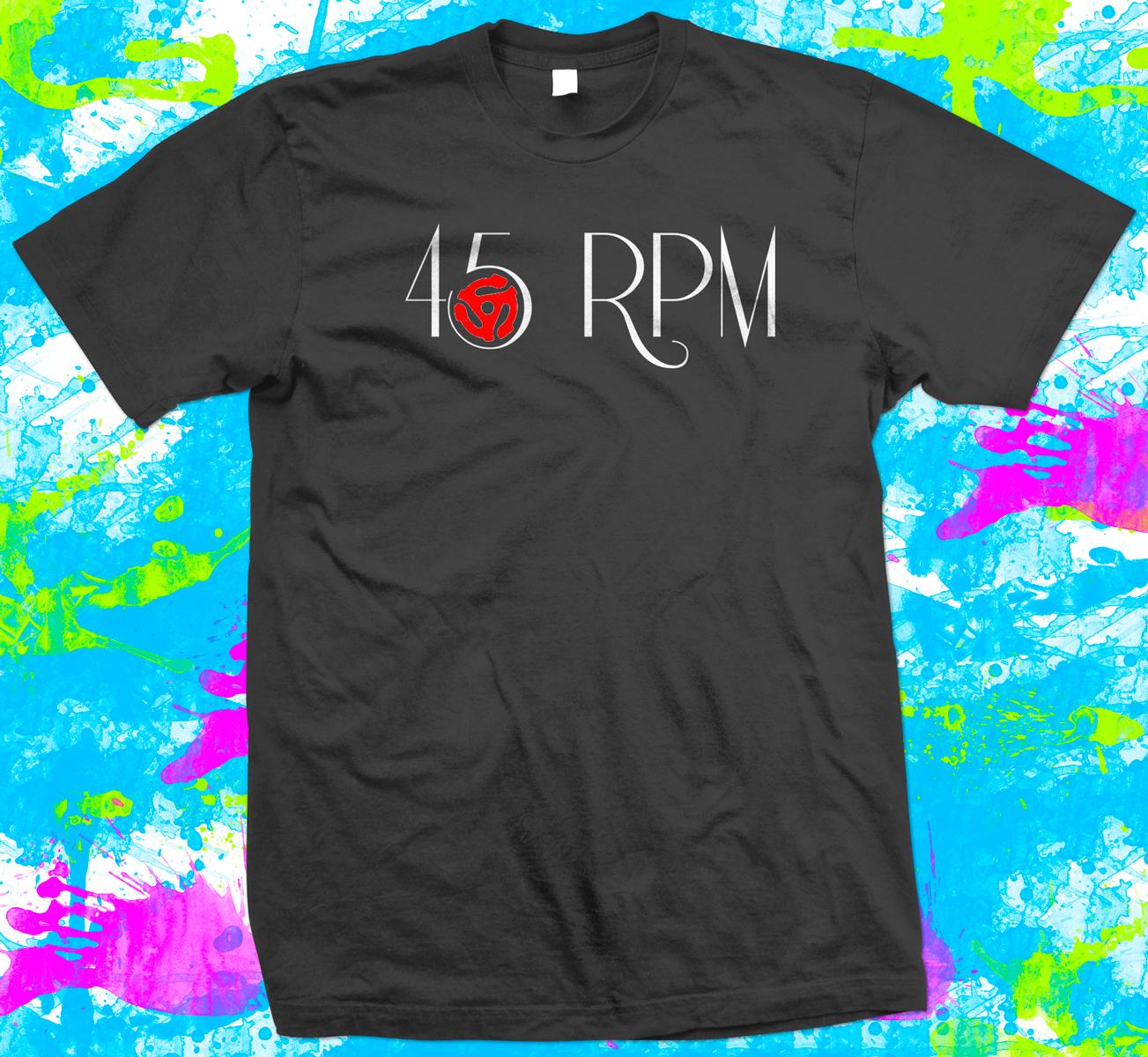 45 rpm Record Collector- T Shirt - Extra Small to 5XL - Northern Soul T Shirt XXXL
