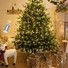 Impermeable Flexible LED Bronze Wire String Radiances For Christmas Tree Decoration Inside Multiple Manner