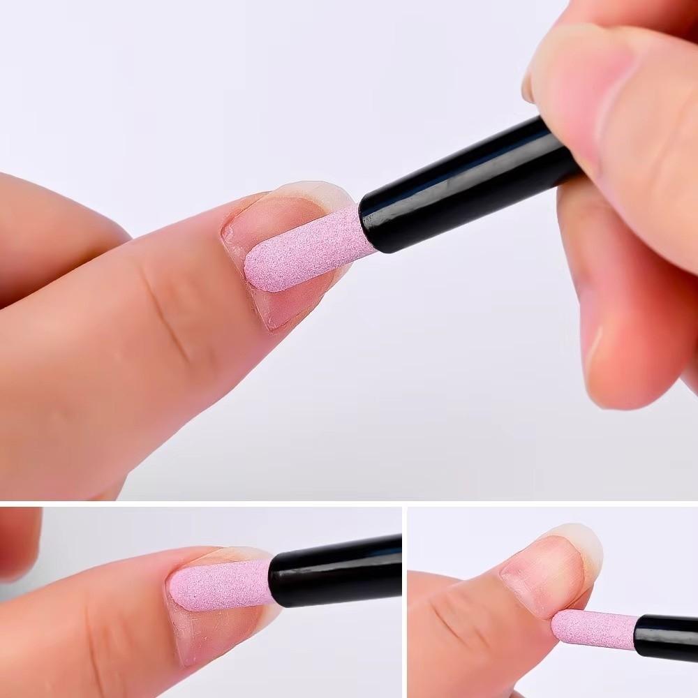 Handy Use Manicure Tools Lightweight Cuticle Pusher Grinding Pen Nail File Rods Manicure