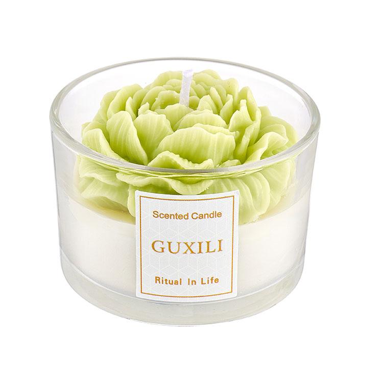 Luxury Handmade Floral-scented Soy Wax Candles Bulk Custom Aromatherapy Scented Candles Suitable for Home and Wedding Fragrances
