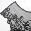 Water Soluble Lace, Embroidery, Mesh Bottom Embroidery Collar, Polyester Silk Hexagonal Mesh Tilt, Corsage, Butterfly Back Collar