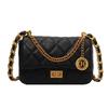 2025 Summer New Small Bag, High-end Fashion Diamond Square Bag, Casual Versatile Single Shoulder Messenger Chain Bag