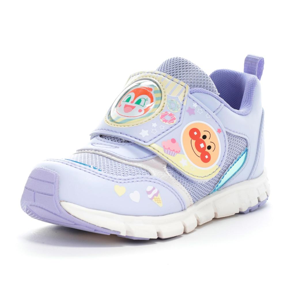 Anpanman AP C183 2E Kids' Sneakers, Purple, 16.0 Cm,
