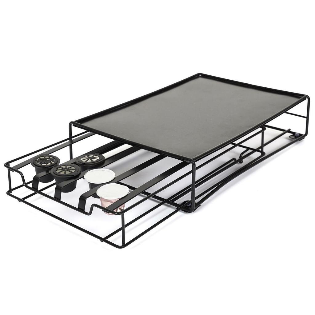 Nespresso Capsule Drawer, Black, For 32 Capsules