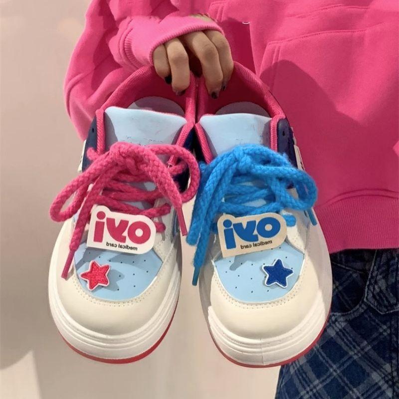 Board Shoes Women's Autumn Ins Tide Student Versatile Shoes Niche Bread Shoes