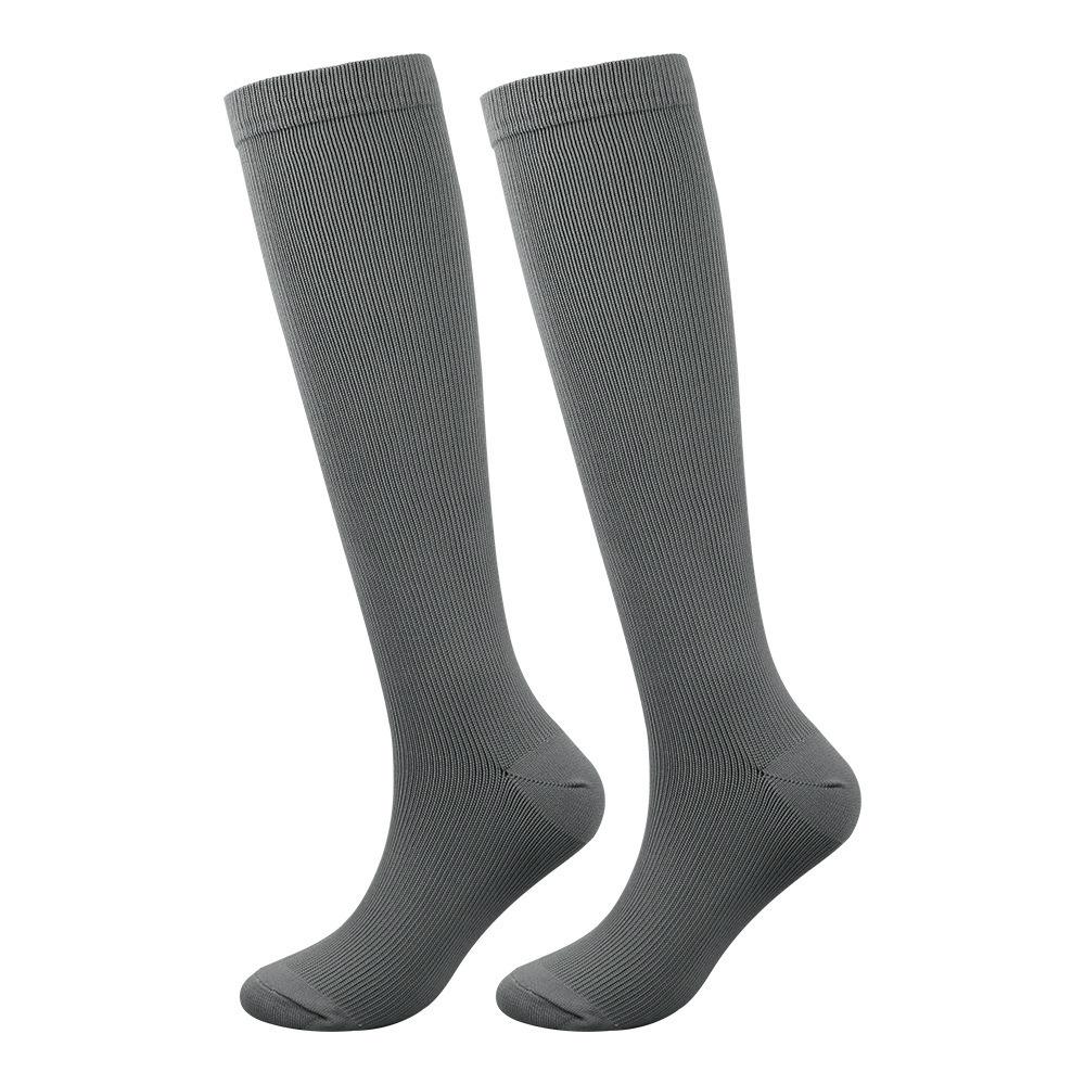 Summer Outdoor Nylon Compression Calf Socks for Yoga & Sports