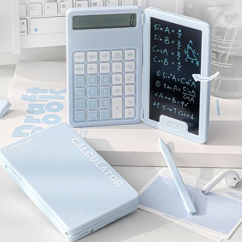 Handwriting Recognition Calculator 12Digit Display Scientific Functions Lightweight For Student Professionals Ergonomic