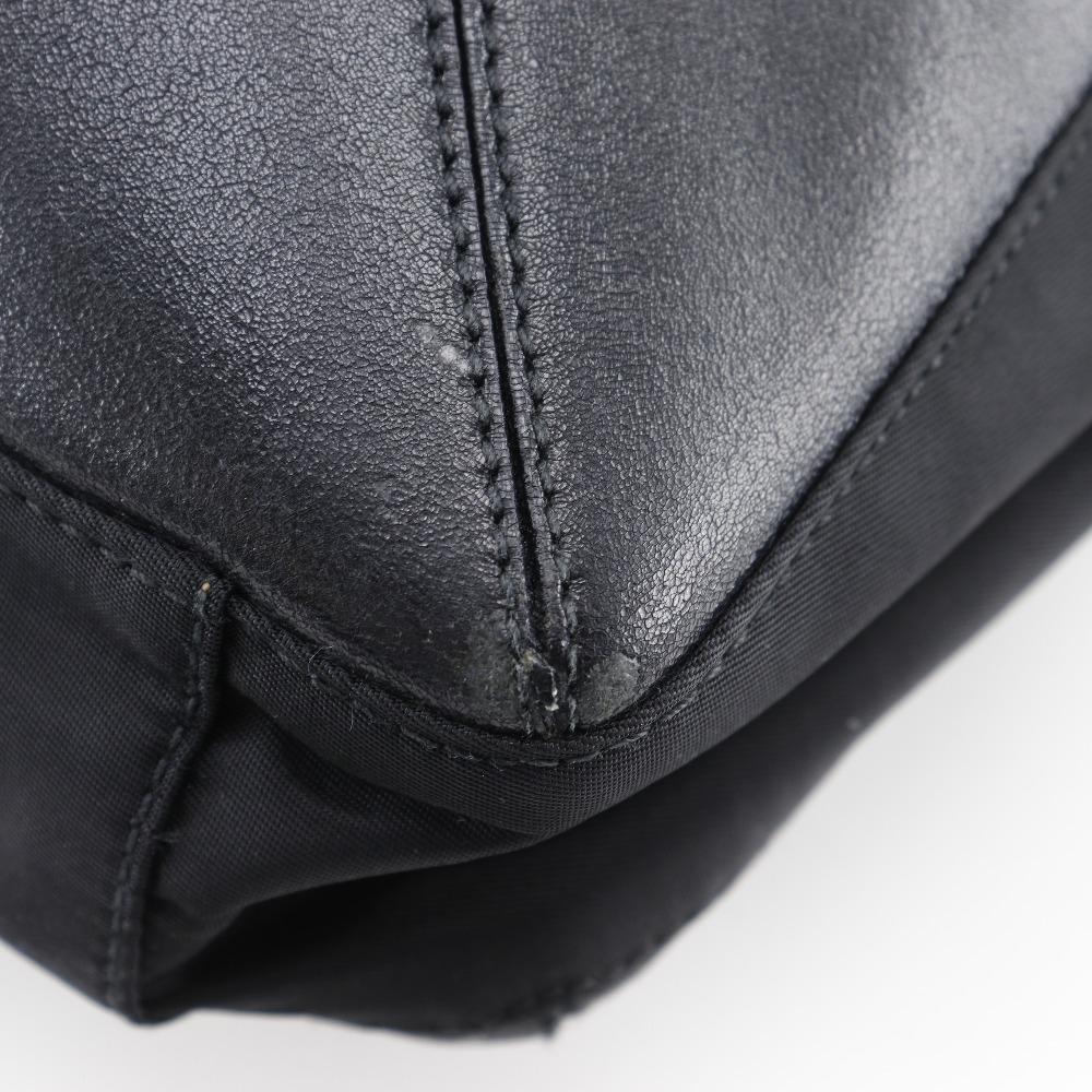 Prada Tote Bag Black Nylon Women Used