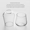 ZISIZ Lead-Free Thick Glass Oval Cup