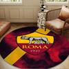 Football Club Emblem Round Rug for Livingroom,Bedroom, Palyroom, Chair Rug, Area rug, Circle Carpet, Large Size Fan Christmas gift