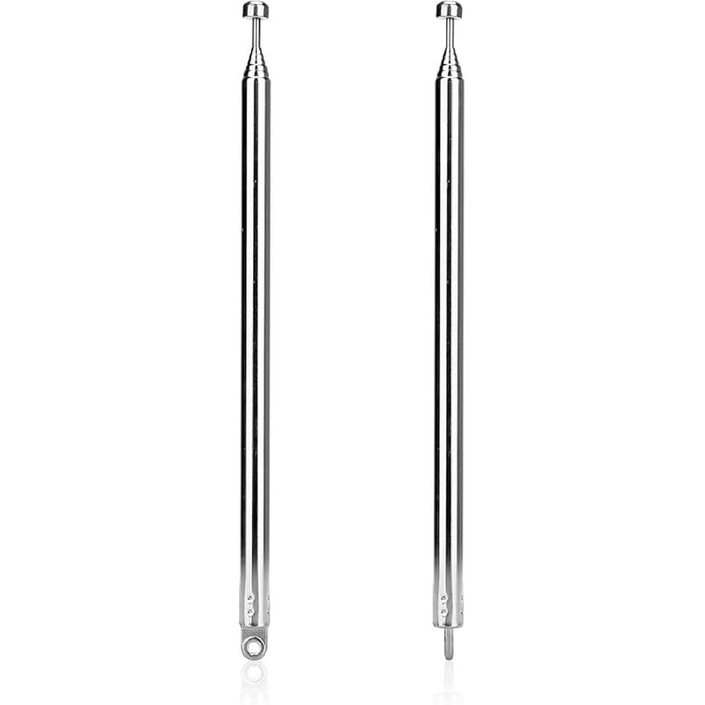 ENUODA 3.5mm FM Radio Antenna 4 Sections Telescoping Antenna 8.2cm/24.5cm,for Mobile Cell Phone,Teenage Engineering OP-1 and Other Electronics