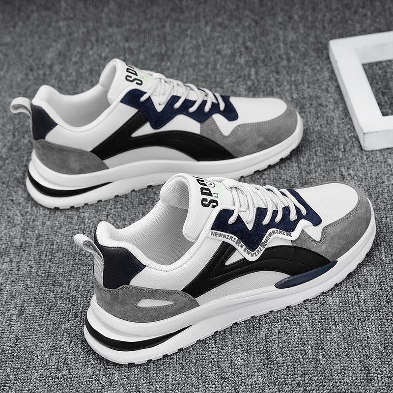 Forrest Gump Shoes Autumn Casual Sports Shoes Soft Sole Leather Surface Running Trendy Shoes Warm Cotton Shoes Winter