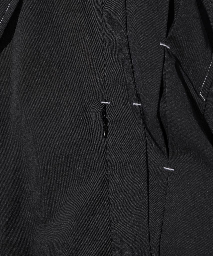 Massnoun Inverted Incision Blouson Jacket Mshjk001-Bk