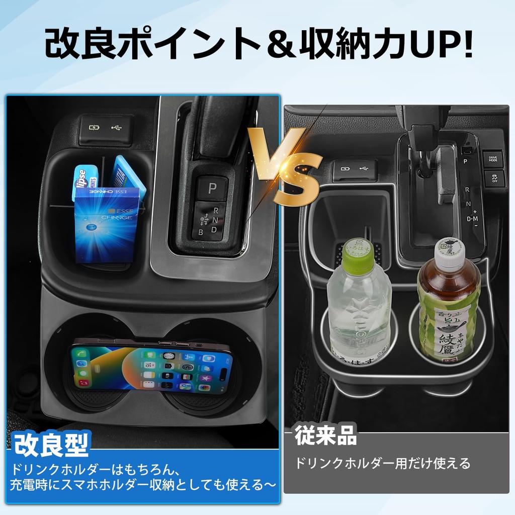 Improved Auto Spec Toyota New Sienta 3rd Generation 10 Series Shift Side Pocket Storage Box Storage Pocket Console Box Drink Holder SIENTA August 2022
