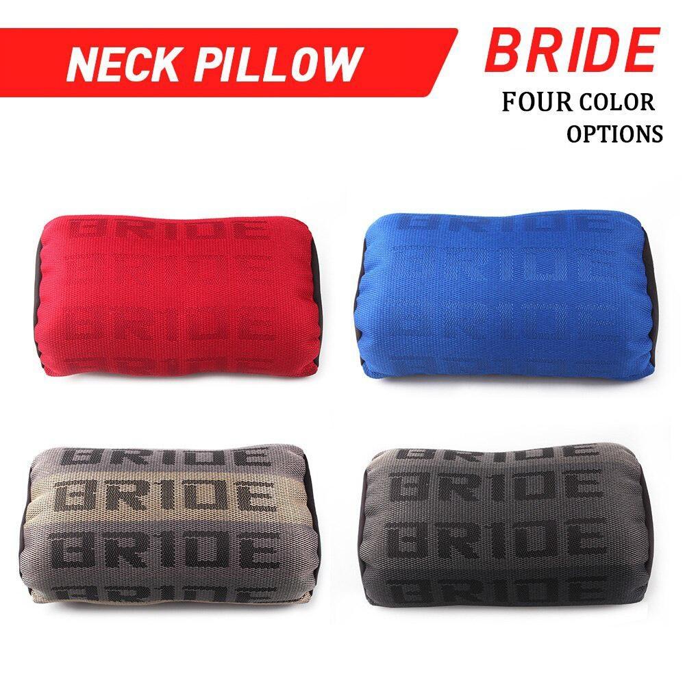 Universal Car Neck Pillows BRIDE Fabric Gradation Auto Seat Support Headrest Car Neck Headrest Pillow