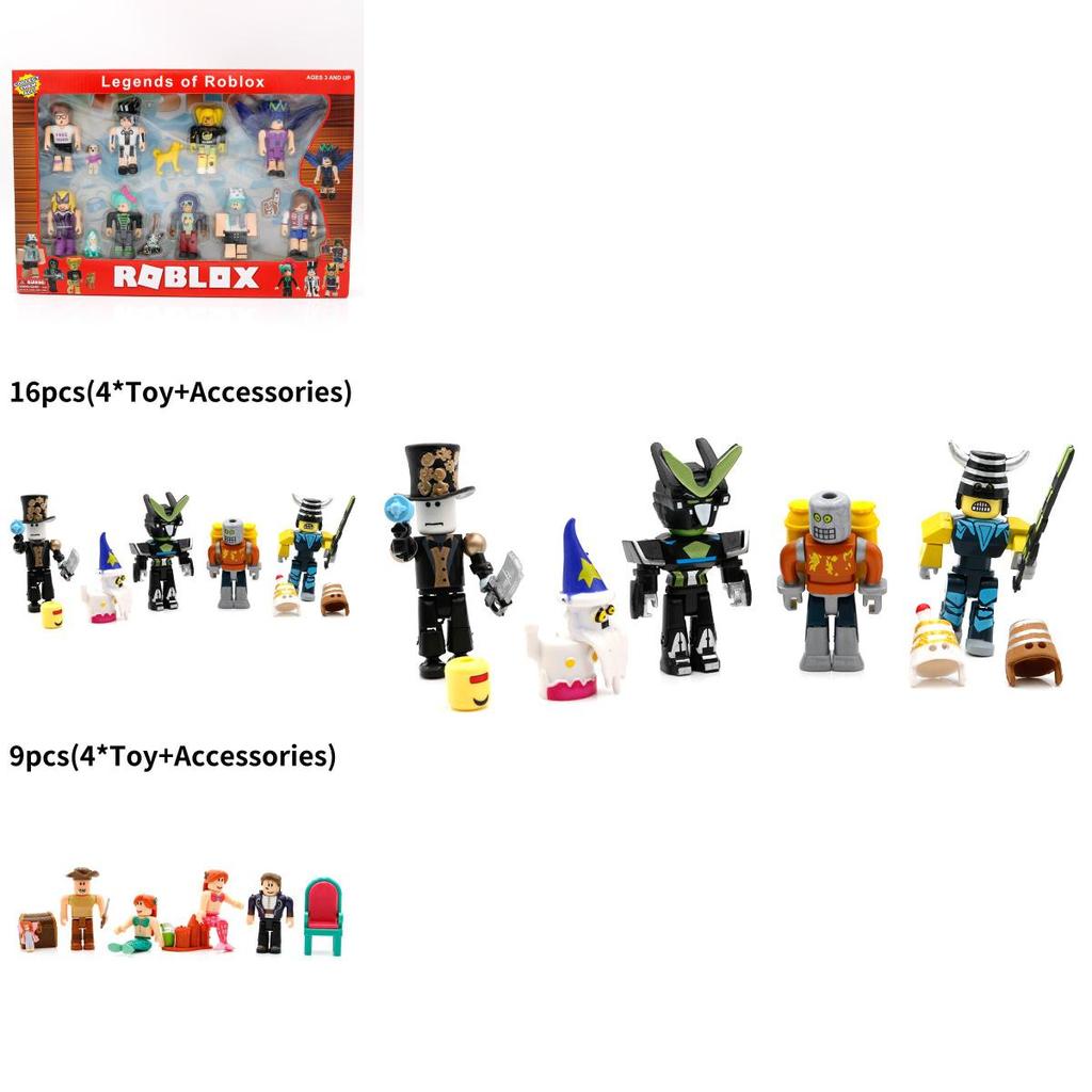 Premium Quality Roblox Game Figma Oyuncak Champion Robot Mermaid Playset Action Mini Figures Toys