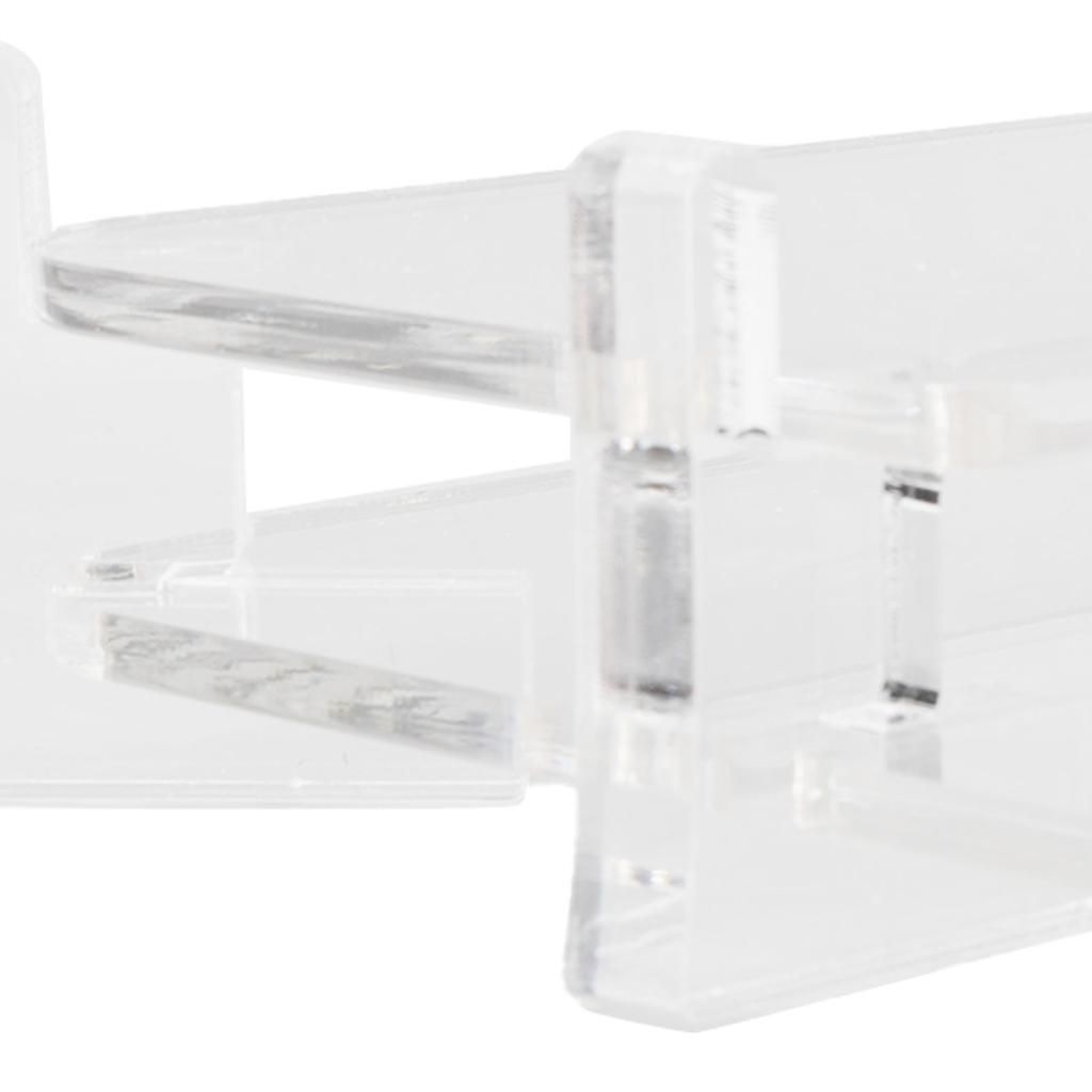Acrylic Stand for Mini M4 and Pro 2024 Desktop Computer Clear Storage Mount with Cooling Hole