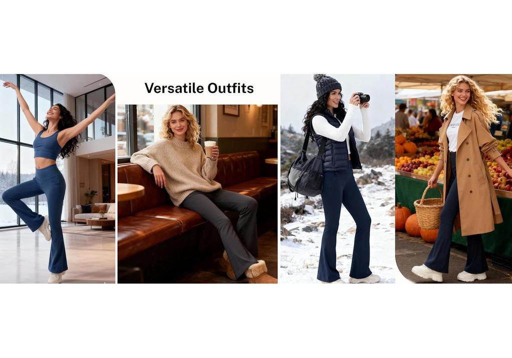 Yoga Flare Pants with Pockets - V Waist, High-Rise, Hip-Lifting, and Bare Feel Design for Outdoor Fitness