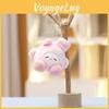 Adorable Kirby Mini Plushie Pendant With Rabbit Appearance For Backpack Decor