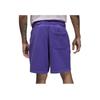 Jordan X Wordmark Co-Branded Solid Letter Logo Print Casual Shorts Men Bottoms Purple DV6468-514