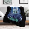Hollow Knight The Knight Throw Blanket Anti Shedding Soft Fuzzy Blanket for Home