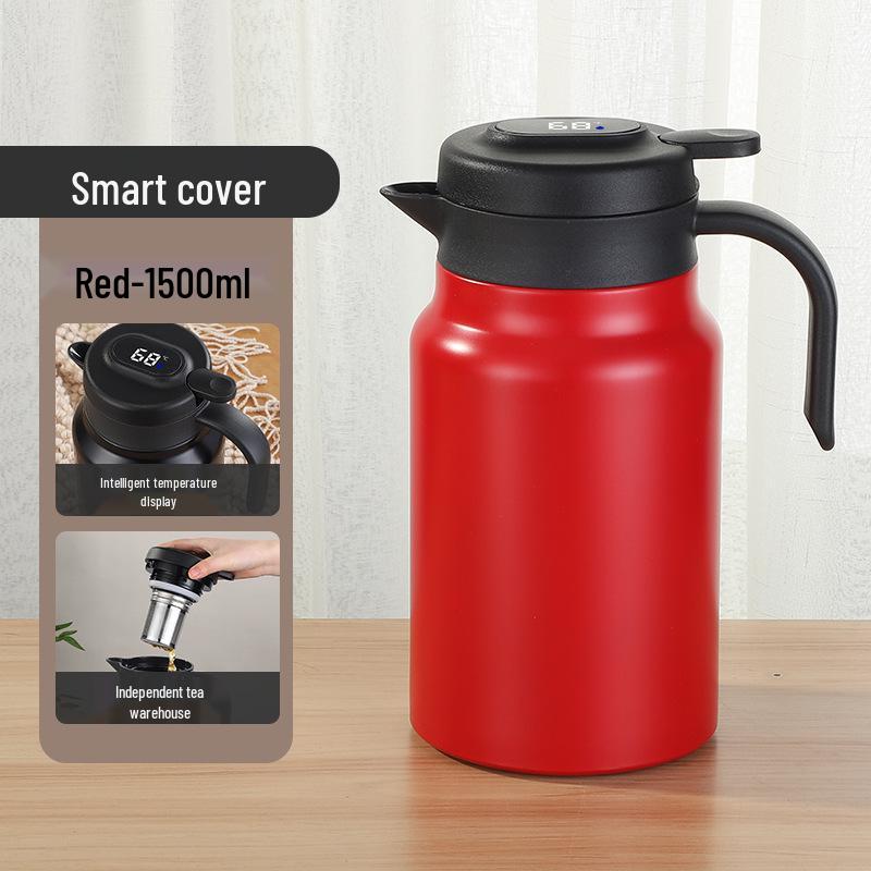 Large Capacity 304 Stainless Steel Insulated Tea Infuser Kettle for Home and Office