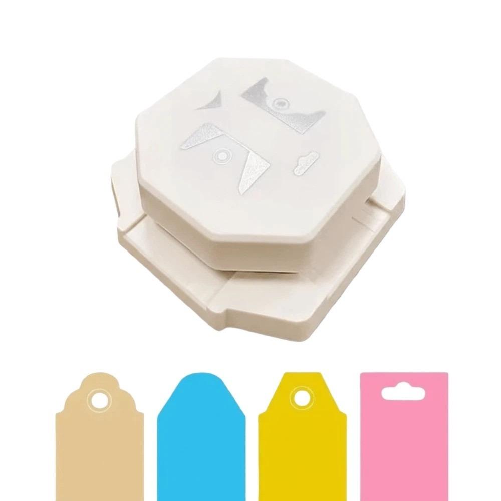 

DIY Crafts 4-in-1 Stamp Border Punch Handmade Embosser Stamp Shape Punch Labor-saving Portable Embossing Machine