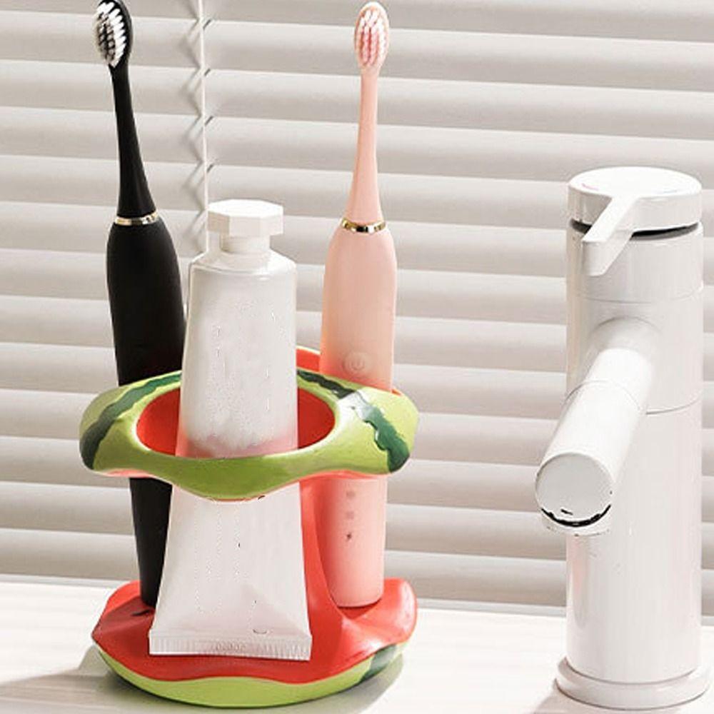Ceramic Toothbrush Storage Rack 3 Holes Electric Toothbrush Holder  Bathroom Sink