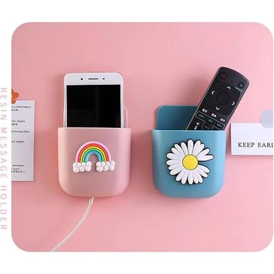 2 stuks Zelfklevende Wandmontage Regenboog Tandenborstelhouder, Badkamer Opbergrek voor Tandpasta Tandenborstel Smartphone Houder