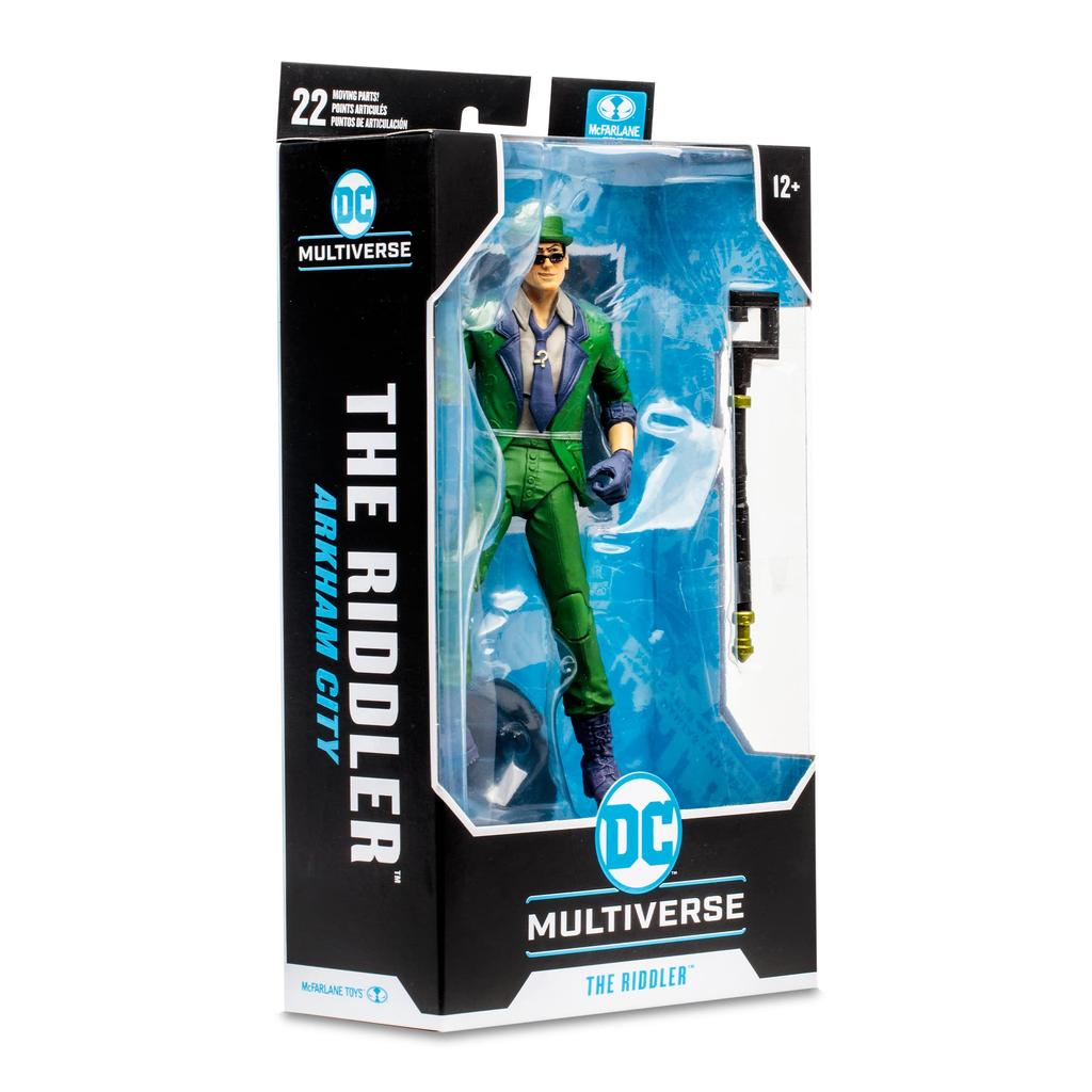 McFarlane Toys - DC Gaming 7-inch Figure WV9 - Riddler (Arkham City).