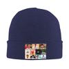 Bad Bunny Collage Puerto Rico  Knitted Hat for Women Unisex Skullies Beanies Autumn Winter Hat Acrylic  Casual Melon Cap
