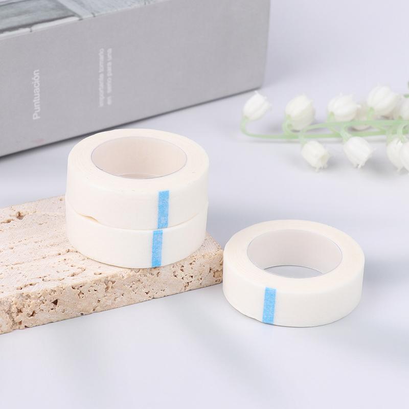 

9М/Рулон Дышащие Подушечки для Наращивания Ресниц Без Ворса Предотвращают Аллергию Бумажный Скотч для Патча для Ресниц Подушечки Под Глаза Патч белый