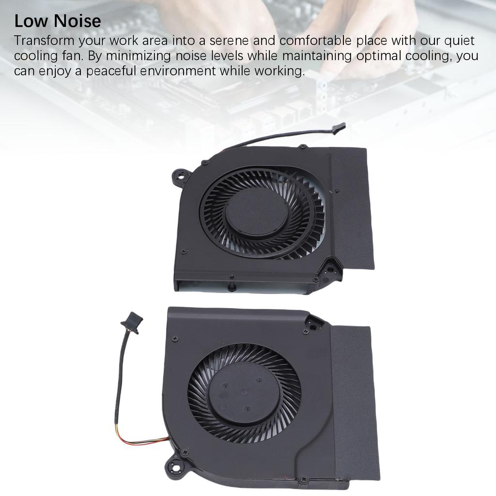CPU and GPU Cooling Fan Replacement for Acer Nitro 5 2020 N20C1 Series Laptop DC 5V CPU and GPU Fan