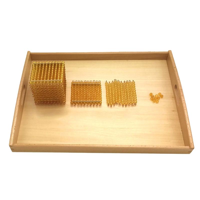Plateau de rangement en bois Jouet d'apprentissage précoce Plateau de tri et de collecte Jouet interactif pour la maternelle Outil d'apprentissage et d'enseignement