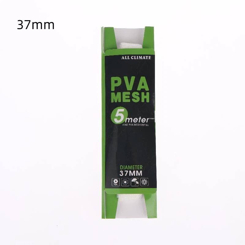 Pva Soluble Mesh Feeder Carp Fishing Lure Refill Rig Hook Bait Wrap Bag 500X18/25/37/44Mm Water Soluble Bait Thrower For Fishing