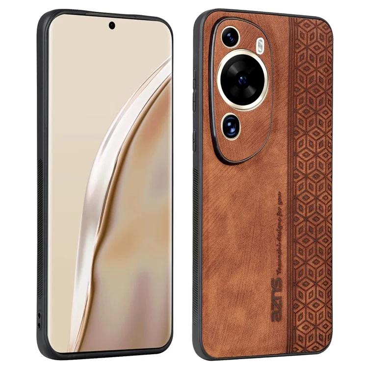 

Phone Back Shell for Huawei P60 Art Phone Case Imprinted Design PU Leather TPU Cover