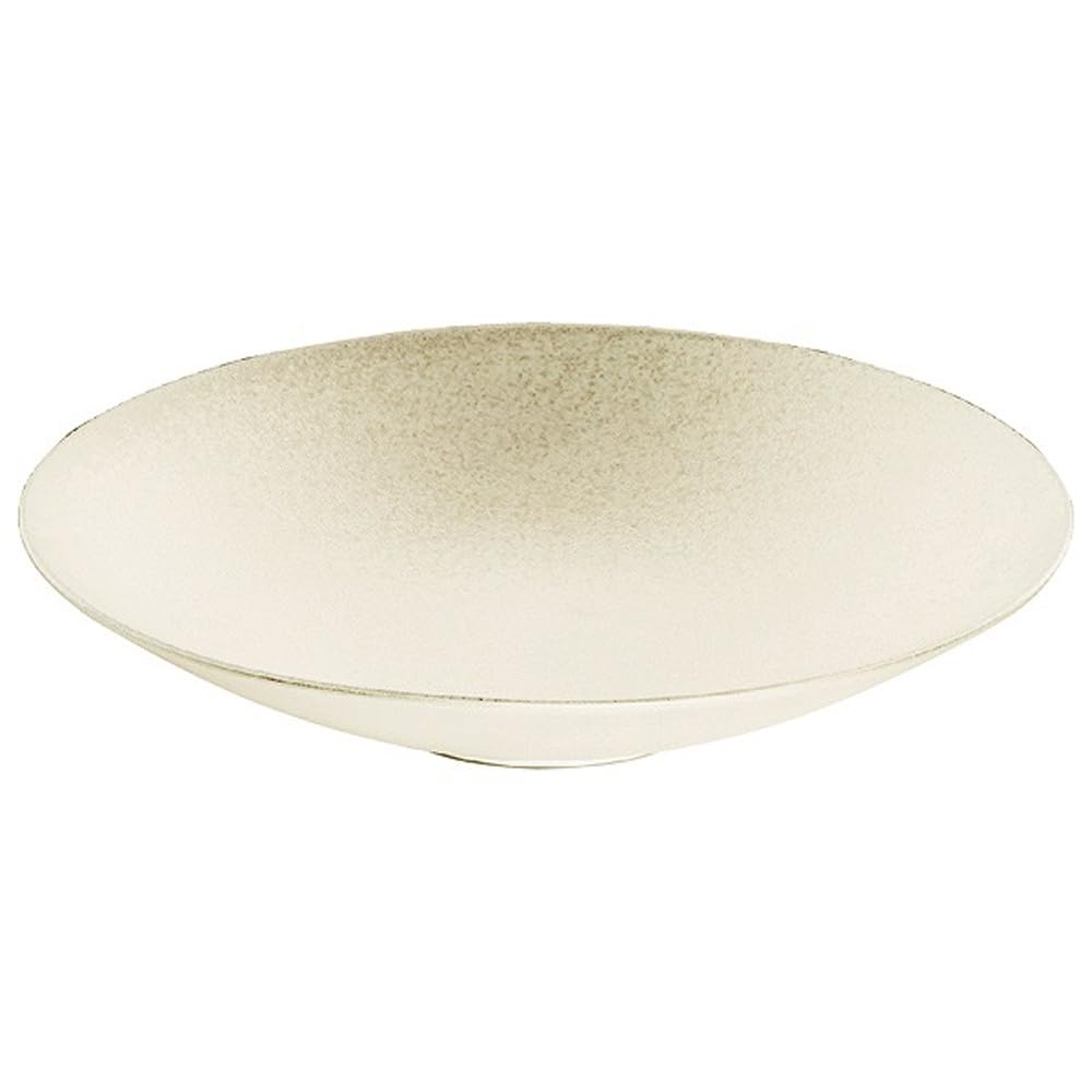 Miska Orientalna, 25cm, Srebrno-Biała, Prosta i Stylowa, Idealna do Curry, Makaronu lub Zupy, Głęboka Miska, Hartowana w Piecu, Bezpieczna do Kuchenki Mikrofalowej, Bezpieczna do Zmywarki, M